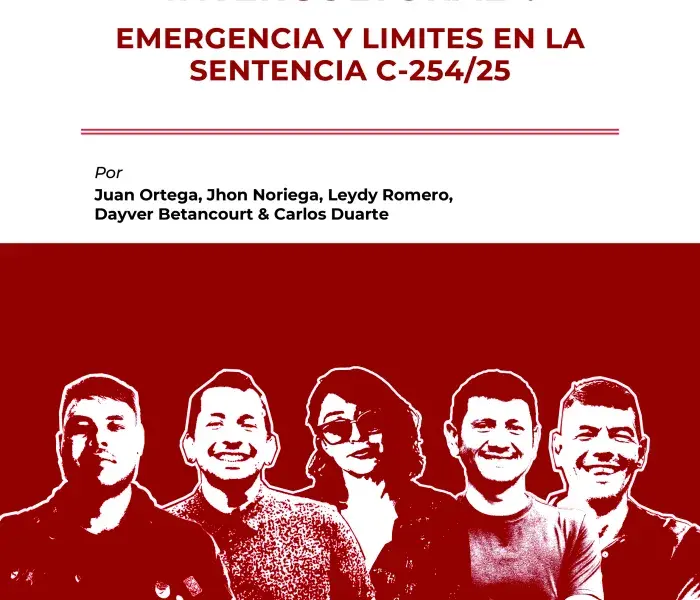 EMERGENCIA Y LIMITES EN LA SENTENCIA C-254/25