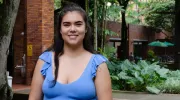 Ángela Catalina Vanegas, estudiante de Ingeniería Civil de la Javeriana Cali