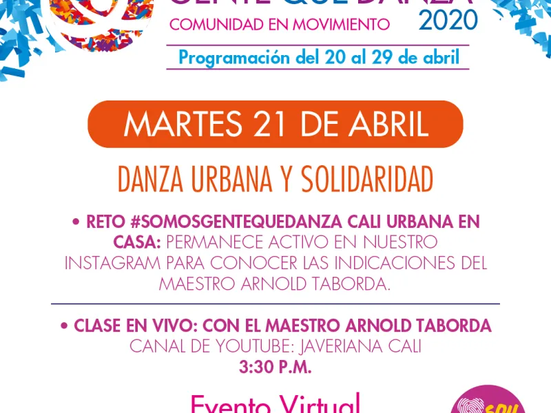 VI Festival Universitario Gente Que Danza ‘Comunidad en Movimiento’ 2020