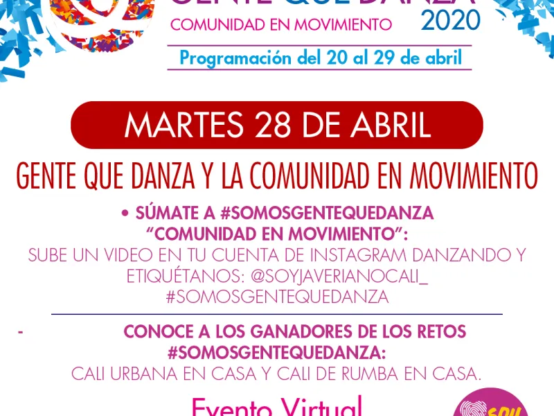 VI Festival Universitario Gente Que Danza ‘Comunidad en Movimiento’ 2020