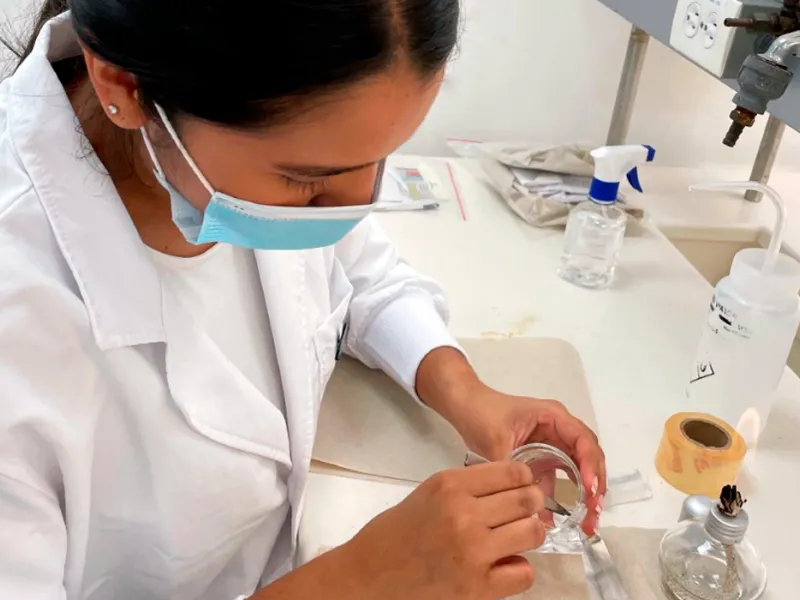 Shalom Casseta Ortiz, estudiante de Biología de la Javeriana Cali