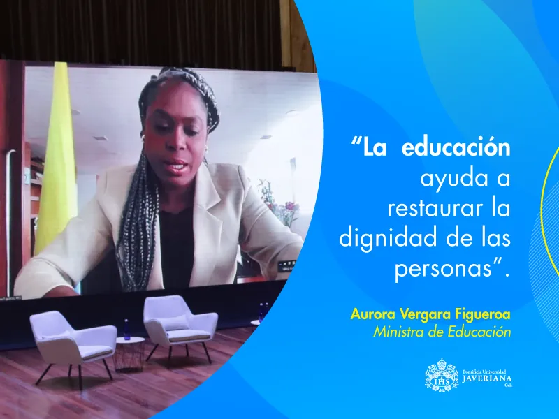 Aurora Vergara Figueroa, Ministra de Educación