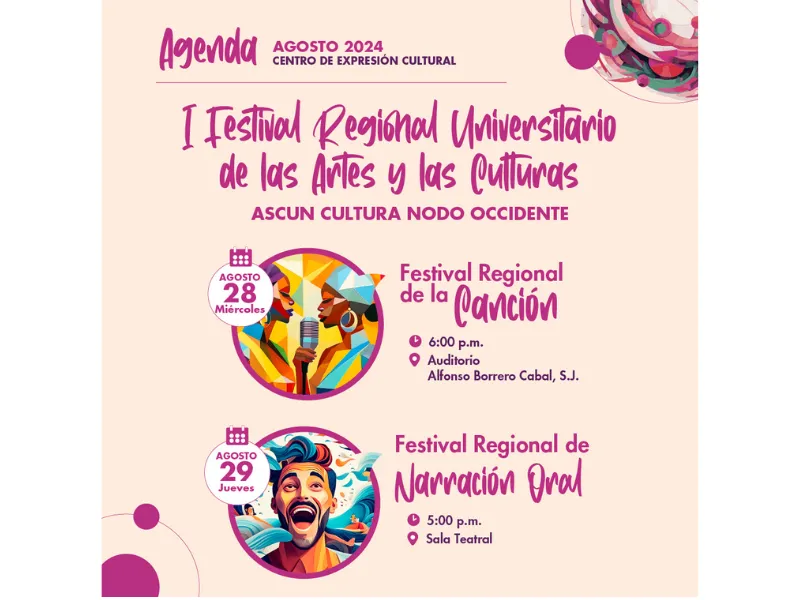 Agenda Cultural Agosto 2024